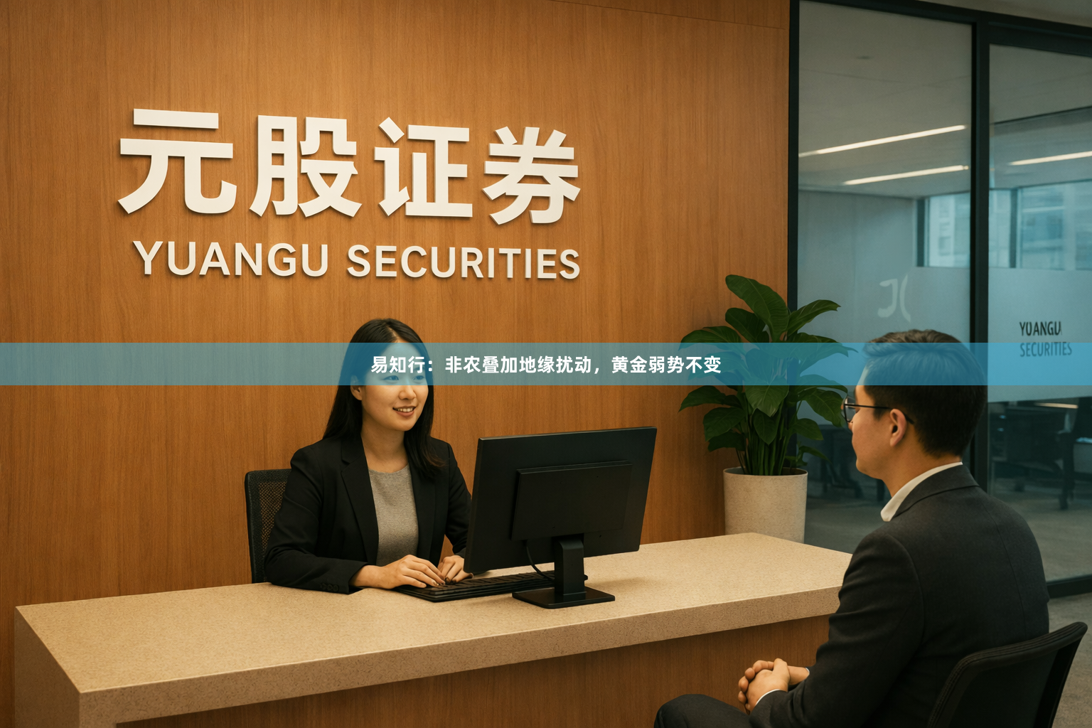 易知行：非农叠加地缘扰动，黄金弱势不变